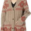 Sweaters | Pendleton Pendleton Women'S Lambswool Cable Cardigan