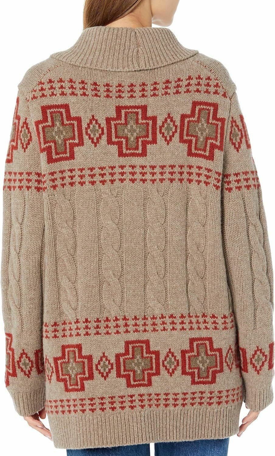 Sweaters | Pendleton Pendleton Women'S Lambswool Cable Cardigan