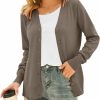 Sweaters | VIISHOW Viishow Women'S V Neck Button Down Knitwear Long Sleeve Soft Basic Knit Cardigan Sweater