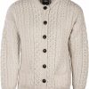 Sweaters | Aran Woollen Mills Achill Island Aran Cardigan For Women, 100% Merino Wool, Authentic Irish Knit Cardigan, Made In Ireland