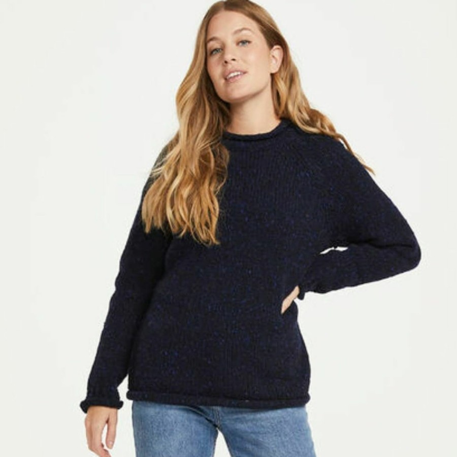 Sweaters | Aran Woollen Mills Roll Neck Sweater For Women