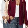 Sweaters | Neer Neer 3 Pack Women'S Long Sleeve Open Front Cardigans Casual Lightweight Drape Fall Cardigan Women Duster With Pockets