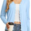 Sweaters | GRECERELLE Grecerelle Women'S Long Sleeve V-Neck Button Down Cardigan Knit Shrugs Sweater