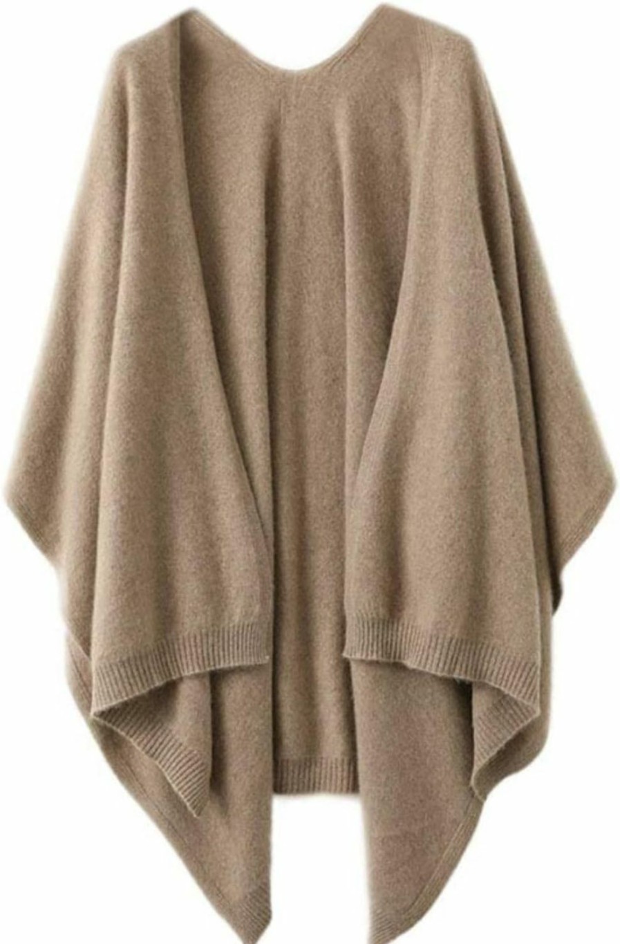 Sweaters | Ailaile Women'S Shawl Wrap Plus Size Cardigan 100% Merino Wool Poncho Cape Fall Winter Open Sweater Coat