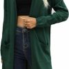 Sweaters | LYHNMW Lyhnmw Women'S Casual Lightweight Open Front Cardigan Soft Long Sleeve Cardigan With Pockets