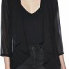 Sweaters | Calvin Klein Calvin Klein Women'S Chiffon Fly Front Shrug