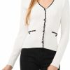 Sweaters | CeCe Cece Women'S Cropped Pocket Detail Cardigan