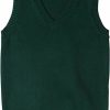 Sweaters | ZUEVI Women'S Sweater Vest Classic V Neck Uniform Pullover Knitwear Tops Sleeveless Knitted Sweaters Vests