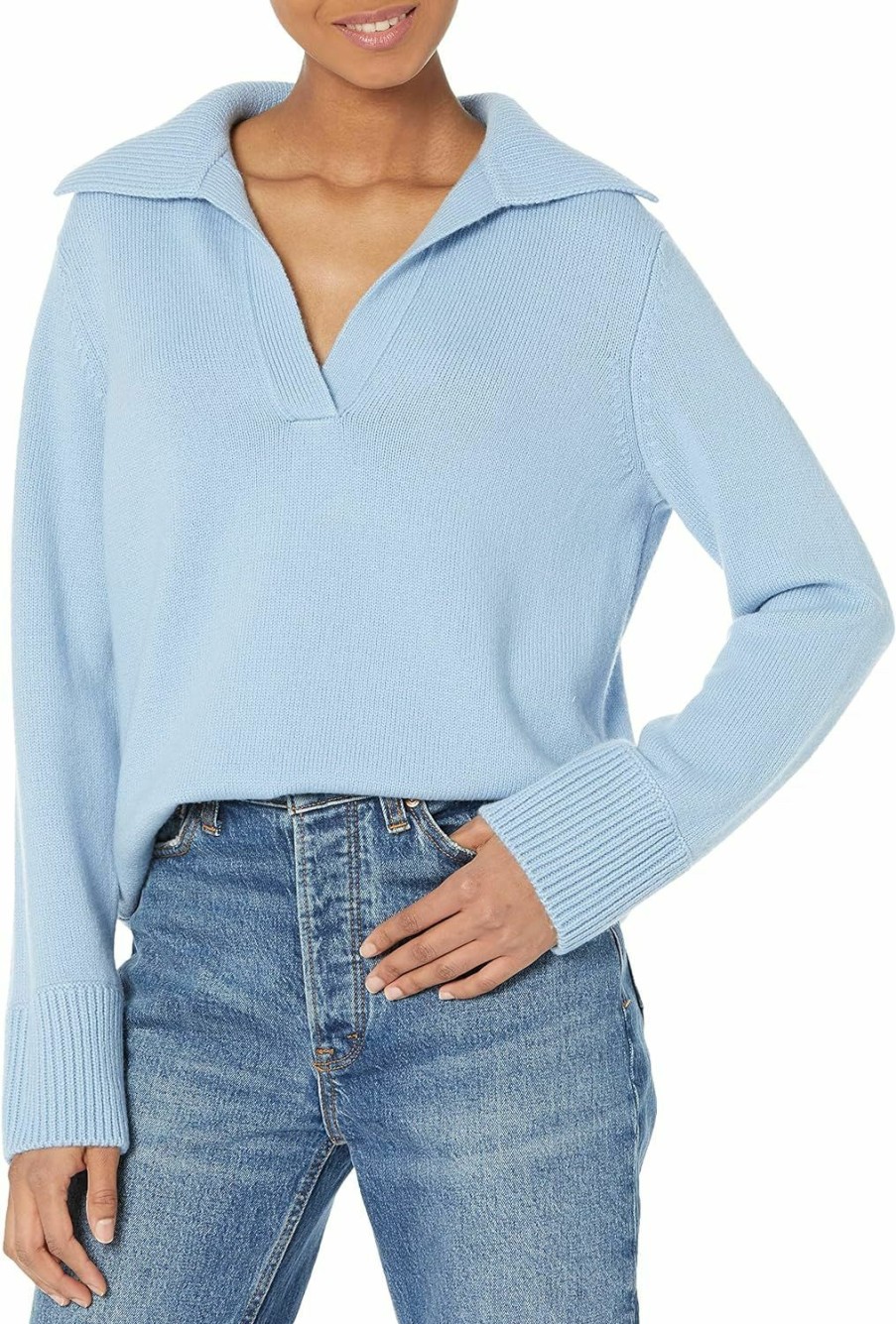 Sweaters | Vince Vince Women'S Johny Collar Easy Sweater