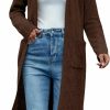 Sweaters | Danedvi Danedvi Long Cardigan Sweaters For Women Ribbed Knit Open Front Long Sleeve Oversized Fall Casual Coat With Pockets