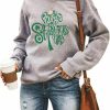 Sweaters | YOPLANET Womens Holiday Lightweight Sweatshirt Funny Long Sleeve Shirt Crewneck Cute Pullover Loose Fit Tops