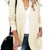 Sweaters | Saodimallsu Saodimallsu Womens Loose Open Front Cardigan Long Sleeve Casual Lightweight Soft Knit Sweaters Coat With Pockets