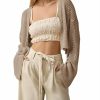 Sweaters | Bigeoosh Cropped Cardigan Sweaters For Women Kimonos Boho Lightweight Summer Open Front Knit Cardigan Outerwear