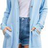 Sweaters | V FOR CITY V For City Womens Cardigan Sweater Trendy Lightweight Oversized Open Front Spring Long Soft Button Knit Cardigan Sweater