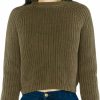 Sweaters | American Apparel American Apparel Women'S Cropped Fisherman Long Sleeve Pullover