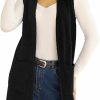 Sweaters | Biffxeu Sleeveless Cardigan For Women Sleeveless Cardigans Long Open Front Vests