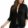 Sweaters | Kiyonna Kiyonna Women'S Plus Size Sunset Stroll Bellini