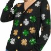 Sweaters | Tipsy Elves Tipsy Elves Women'S St. Patrick'S Day Cardigans - Comfy Loungewear For Irish Pride