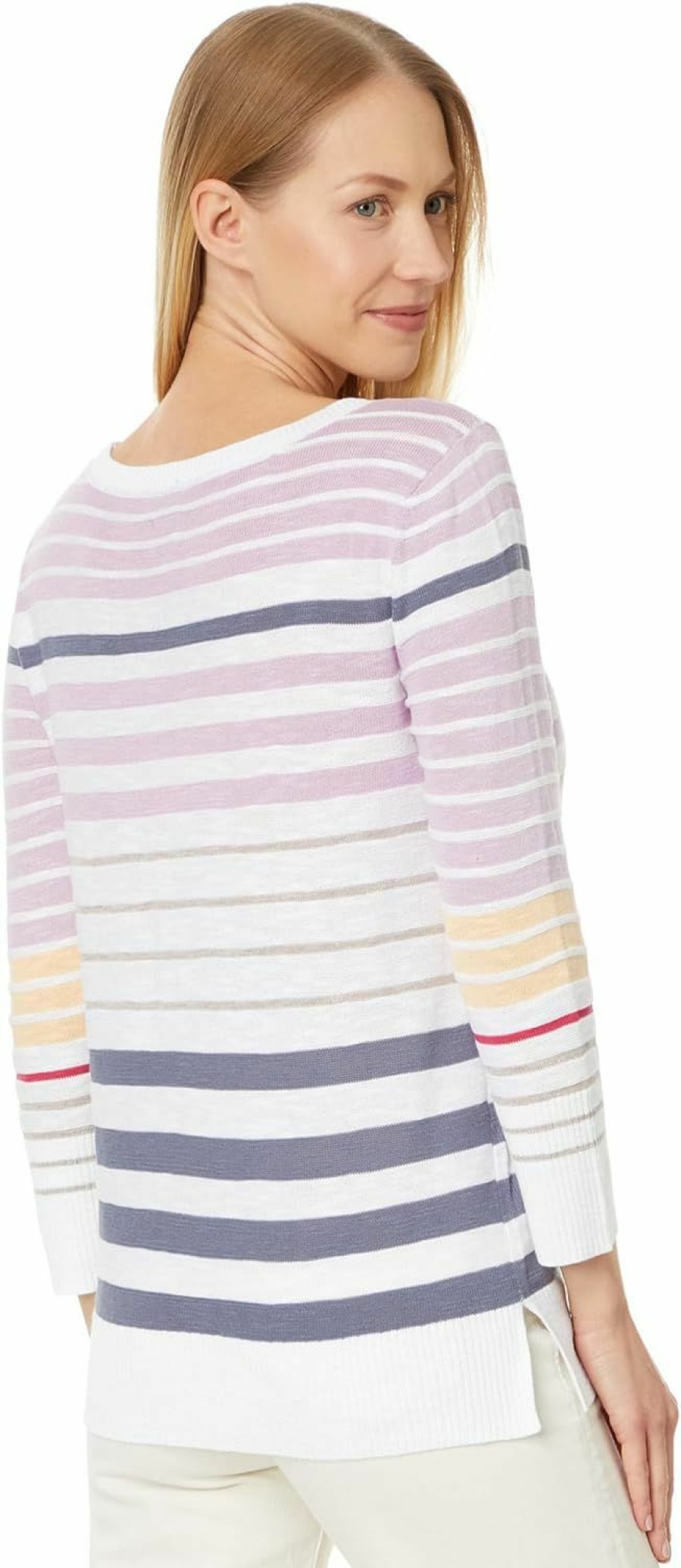 Sweaters | NIC+ZOE Nic+Zoe Women'S Slate Stripe Sweater