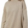 Sweaters | JackieLove Women'S Lightweight Soft Petite Crewneck Lightweight Solid Plain Sweaters Fall Winter Pullover Jumper Tops