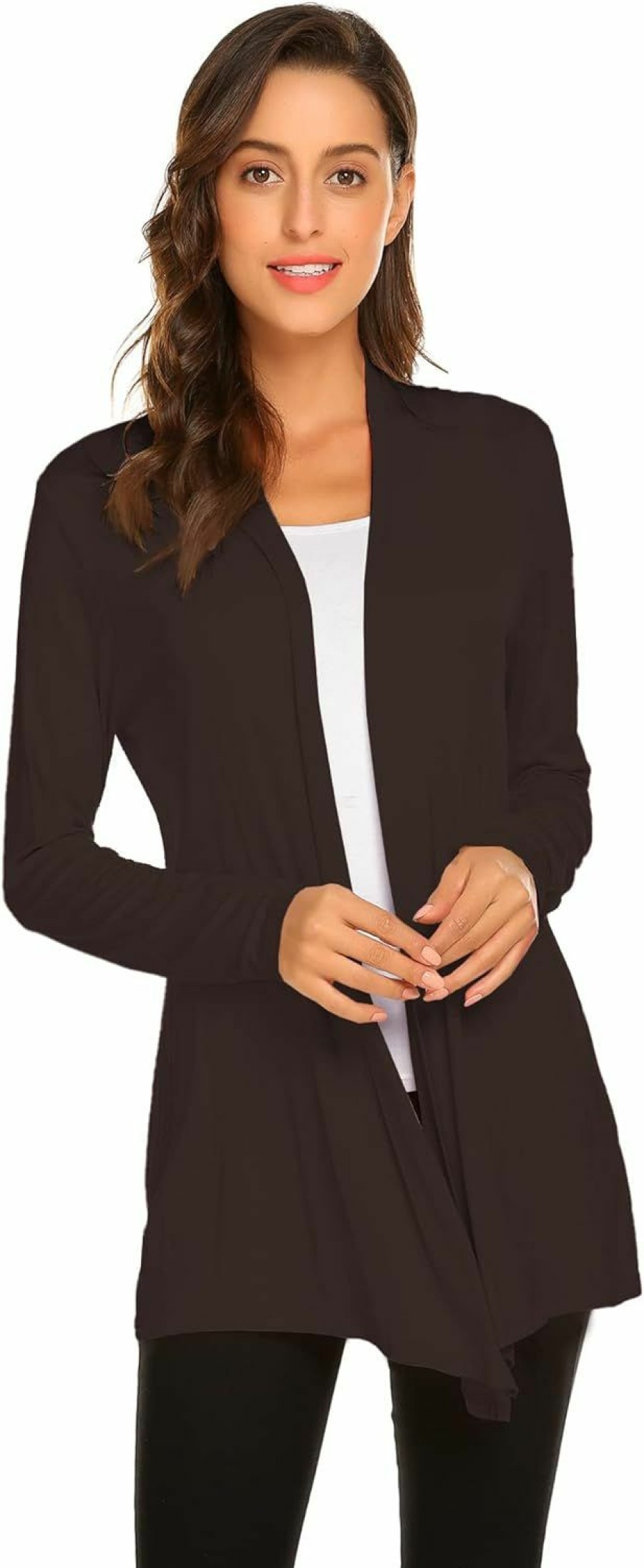 Sweaters | Newchoice Newchoice Womens Casual Lightweight Long Sleeve Cardigan Soft Drape Open Front Fall Dusters (S-3Xl)