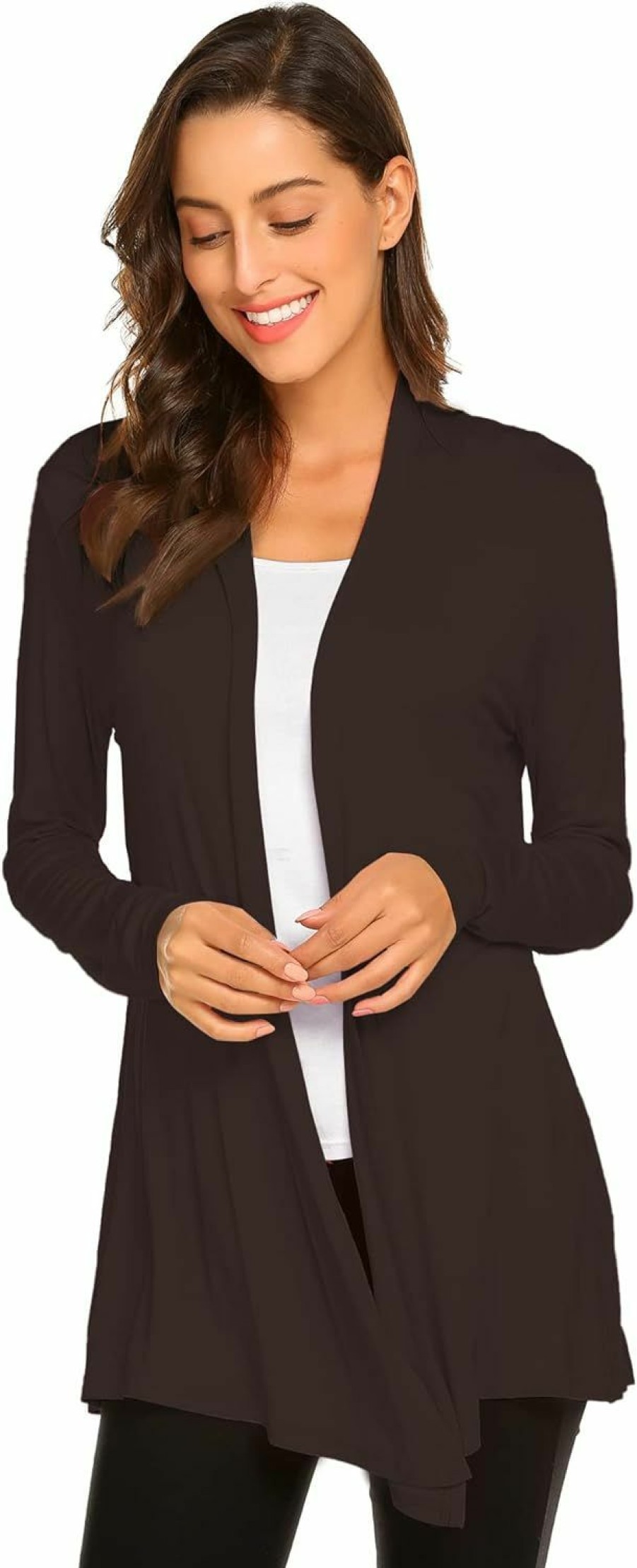 Sweaters | Newchoice Newchoice Womens Casual Lightweight Long Sleeve Cardigan Soft Drape Open Front Fall Dusters (S-3Xl)