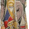 Sweaters | ellazhu Ellazhu Women'S Fall Long-Sleeve Loose Casual Boho Graphic Plus Size Hippie Artsy Tribal Unique Sweater Dh09