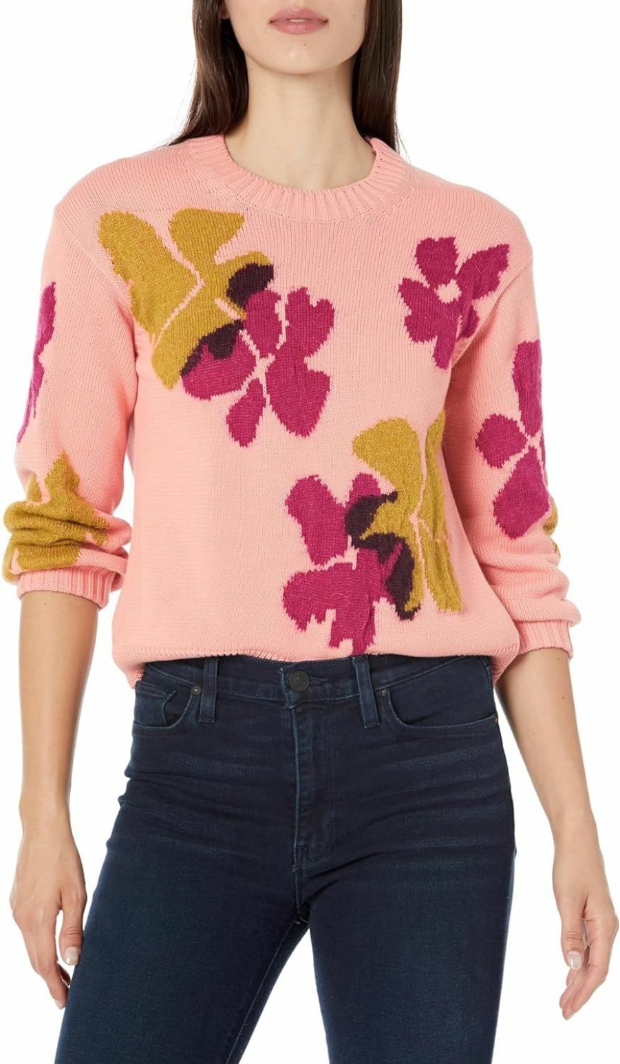 Sweaters | PS PAUL SMITH Women'S Floral Crewneck Sweater