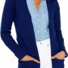 Sweaters | State Cashmere State Cashmere Mid-Length 100% Pure Cashmere Open Cardigan Long Sleeve Sweater For Women