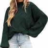 Sweaters | PRETTYGARDEN Prettygarden Women'S Fall Oversized Pullover Sweaters Casual Crewneck Long Sleeve Chunky Cable Knit Blouse Top