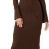 Sweaters | The Drop The Drop Women'S Fernanda Bell Sleeve Ribbed Sweater Dress