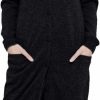 Sweaters | Cashmeren Long Profile Button Front Cardigan 100% Pure Cashmere V Neck Fashion Long Sleeve Sweater Coat For Women