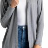 Sweaters | FITKICKS Fitkicks Everywear Lightweight Cardigan Relaxed Hooded Tunic Sweater With Deep Side Pockets Cardigan For Women, Girls