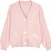 Sweaters | Tremour Women Kawaii Sweater Cardigan With Cute Bowknot And Heart S-2Xl