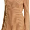 Sweaters | Ugerlov Ugerlov Women'S 2024 Trendy Fall Long Sleeve Sweater Dress Round Neck Pullover Sweater Ribbed Knit Mini Dress