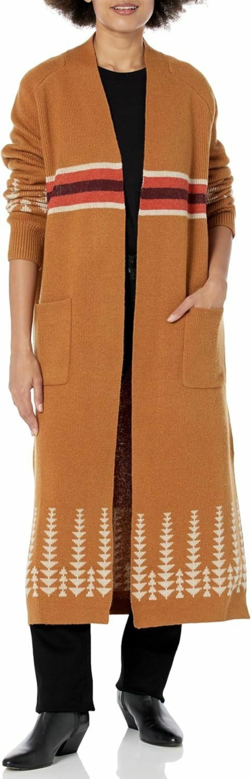 Sweaters | Pendleton Pendleton Women'S Long Duster Lambswool Sweater