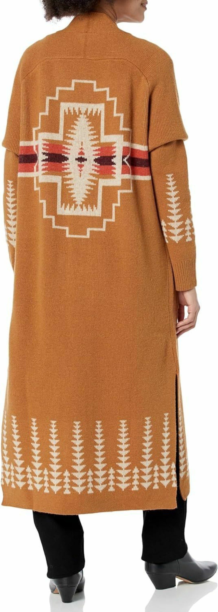 Sweaters | Pendleton Pendleton Women'S Long Duster Lambswool Sweater