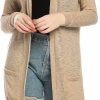 Sweaters | ELESOL Elesol Women'S Cardigan Sweater, Loose Casual Open Front With Pockets Long Sleeved For Sun-Screening, S-Xxl