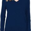 Sweaters | State Fusio Classic V-Neck Sweater For Women - Sweatshirt Made From Merino Wool