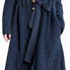 Sweaters | YESNO Yesno Women Casual Loose Oversized Chunky Cable Knit Open Front Coats Cardigan Sweaters Long Outerwear With Pockets Yqa