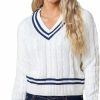 Sweaters | Hope & Henry Hope & Henry Women'S Long Sleeve Fine Gauge V-Neck Sweater