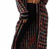 Sweaters | Perbai Womens Boho Cardigan Sweater Open Front Fringed Tassels Aztec Maxi Cardigan Jacket