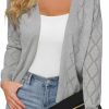 Sweaters | Plusashion Women'S Lightweight Cardigan Open Front Long Sleeve Hollow Out Sweater (S-2X)