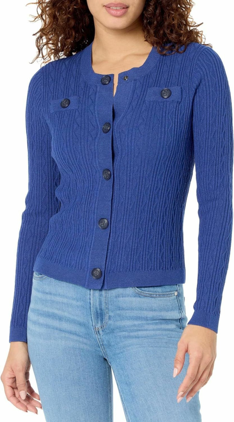 Sweaters | NIC+ZOE Nic+Zoe Women'S Textured Snap Cardigan