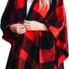 Sweaters | Breezy Lane Breezy Lane Women'S Shawl Wraps Warm Poncho Ruana Wrap Cardigan