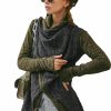 Sweaters | Thaluta Thaluta Women'S Boho Sweater Convertible Cardigan Jacket Pullover Mila