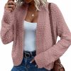 Sweaters | PRETTYGARDEN Prettygarden Open Front Spring Lightweight Cardigan Sweaters For Women Trendy 2024 Popcorn Knit Cardigans Cute Sweater