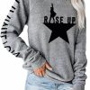 Sweaters | BINGPAUL Musicals Hamilton Women'S Long Sleeve Round Neck Casual Loose Sweater Fashion Sports