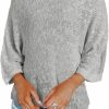 Sweaters | Dokotoo Dokotoo Womens 2024 Cute Summer Fall Color Block Striped Lightweight Comfy Cable Knit Beach Pullover Sweaters