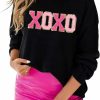 Sweaters | MARZXIN Marzxin Women 2024 Casual Holiday Sweaters Long Sleeve Round Neck Cable Knit Pullover Sweatshirt Tops